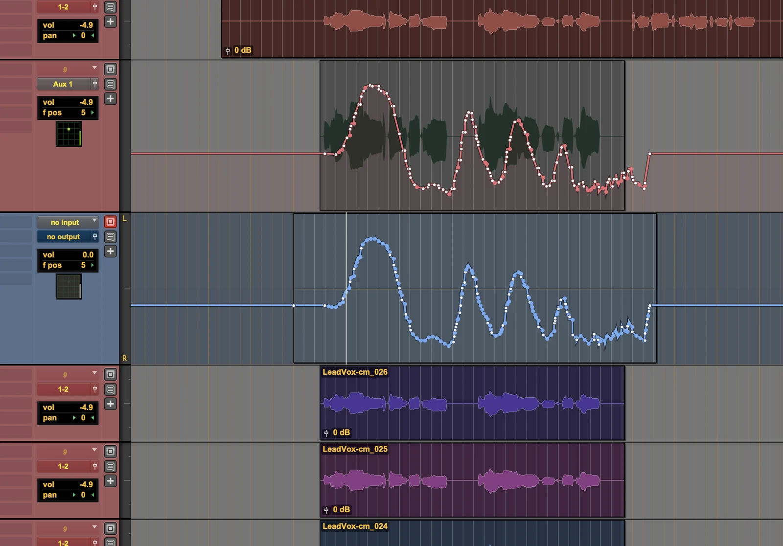 Import that ADM, and the rest is easy. A silent clip lands spotted to time, carrying the native pan automation — copy it over to your original track.