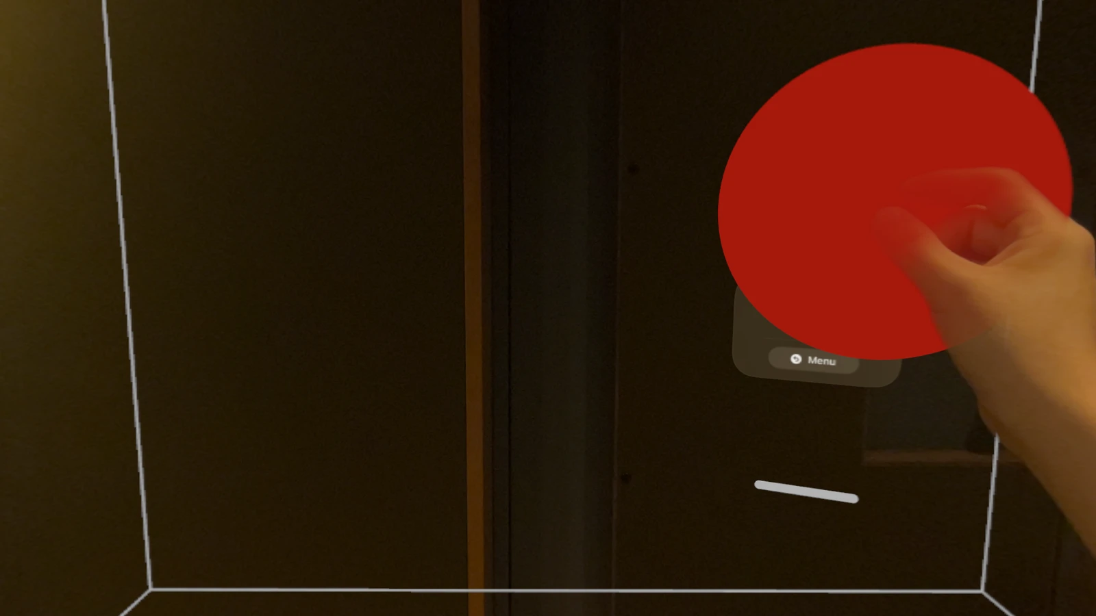 Tap it and it clings to your hand. (While it clings, keep your hand open — it avoids a stray tap, and you'll feel all the more like a wizard.) From there, perform freely — X, Y and Z inside SphereReceiver follow, and the sound draws exactly the performance you intend.